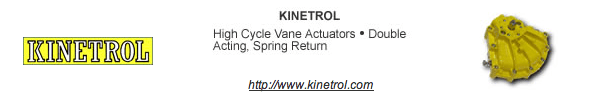 Kinetrol Actuators